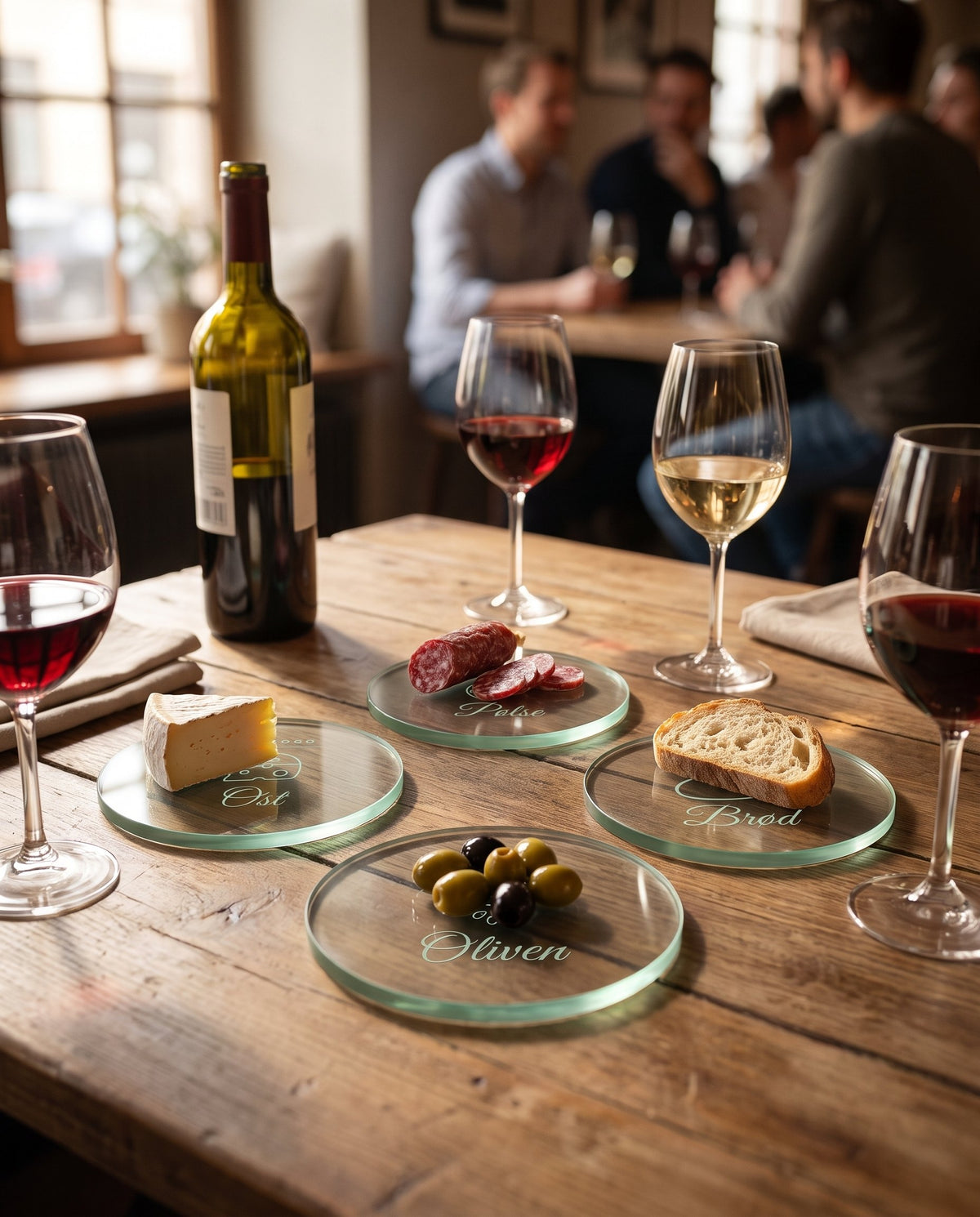 Serveringsplanker til ost og tapas